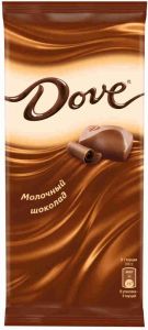 Шоколад DOVE 90г Молочный