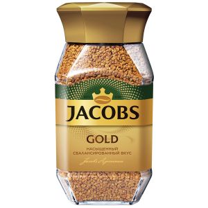 Кофе растворимый JACOBS MONARCH 95г Gold ст/б