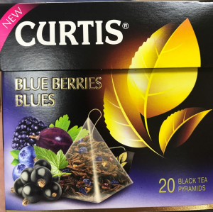 Чай черный в пакетиках CURTIS 20*1,8г Blue Berries Blues