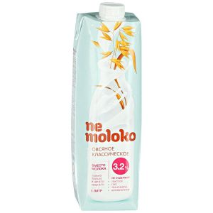 Напиток овсяный NEMOLOKO 1л 3,2% Классический т/п