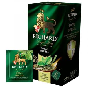 Чай зеленый в пакетиках RICHARD 25х2г Royal Melissa