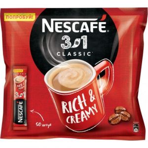 Кофе растворимый NESCAFE Classic 3в1 Латте 18гр