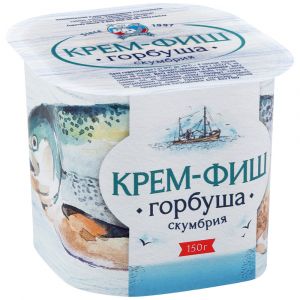 Паста из морепродуктов КРЕМ-ФИШ 150г Горбуша-скумбрия