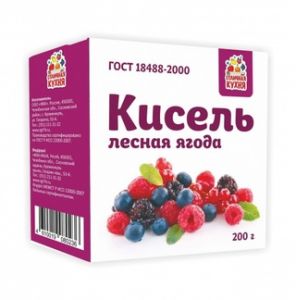 Кисель Отличная Кухня 200г Лесная ягода ГОСТ