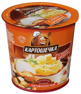Картофельное пюре КАРТОШЕЧКА Лук/гренки 41г