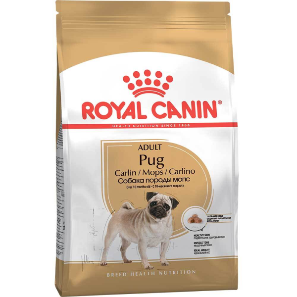 Сухой корм для собак породы мопс Royal Canin Pug