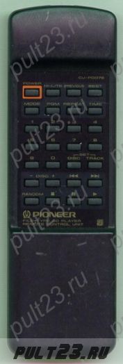 PIONEER CU-PD078, PWW1108, PD-F605, PD-F906