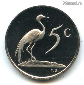 ЮАР 5 центов 1984
