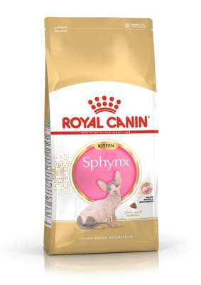 Сухой корм для котят от 4 месяцев до 1 года Royal Canin Sphynx породы Сфинкс