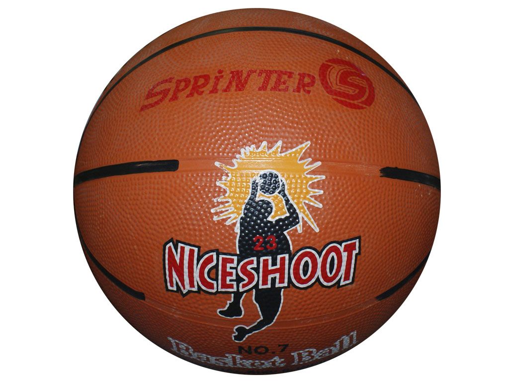 Мяч баскетбольный резина № 7, артикул 04098