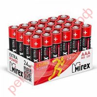 Батарейка солевая Mirex R6 / AA 1.5V (цена за 24 шт) 23702-ER6-B24