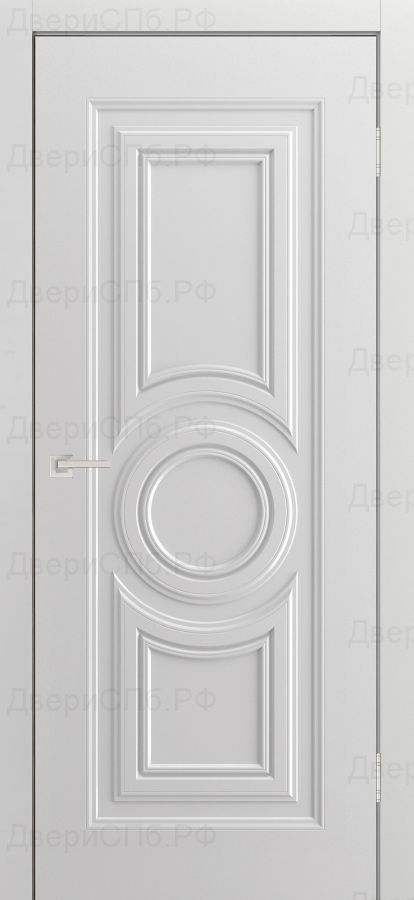 Дверь ПГ Титул 8, Белая Эмаль