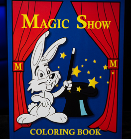 Книжка-раскраска MAGIC SHOW Coloring Book (3 way) by Murphy's Magic