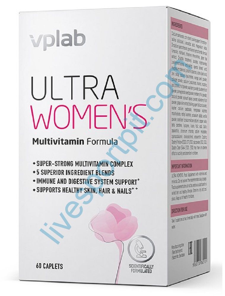 Витаминно-минеральный комплекс для женщин Ultra Women's Multivitamin Formula 60 таблеток VPLab