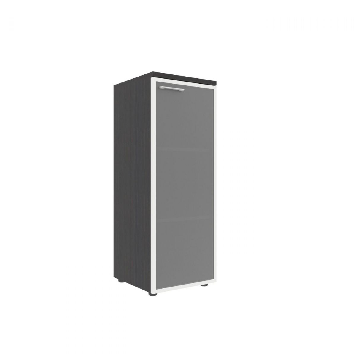 Xten Шкаф колонка со стеклянной дверью в алюминиевой раме  и топом XMC 42.7(R)*