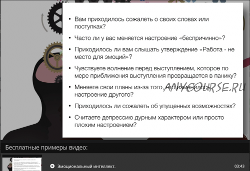 Эмоциональный интеллект. Как приручить свои эмоции (Анна Гершенович)