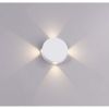 Светильник Настенный Светодиодный Arte Lamp Tamburello A1525AP-1WH Белый / Арт Ламп