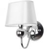 Бра Arte Lamp Turandot A4012AP-1CC Хром, Белый / Арт Ламп