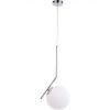Светильник Подвесной Arte Lamp Bolla-Unica A1923SP-1CC Хром, Белый / Арт Ламп