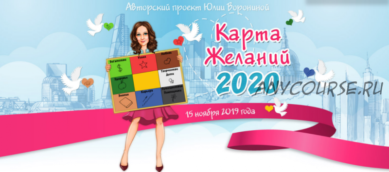 Карта желаний 2020. Пакет «Platinum» (Юлия Воронина)