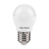 Лампа Светодиодная Voltega Globe E27 10W 2800K 8455 Белая, Пластик / Вольтега