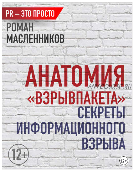 Анатомия «ВзрывПакета». Секреты информационного взрыва (Роман Масленников)