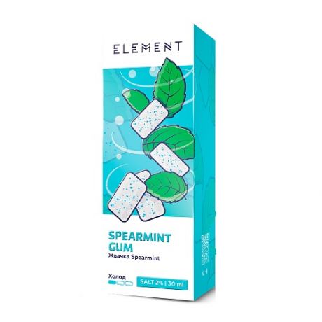 ELEMENT SALT -  SPEARMINT GUM [ 30 мл. ]