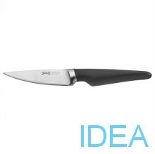 VÖRDA Нож для овощей, черный, 9 см