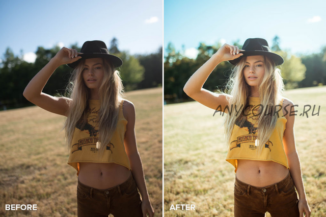 Пресеты для Lightroom (Allegra Messina)