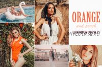 [CreativeMarket] Orange and Peach Instagram Blogger Lightroom preset (BeArt-Presets)