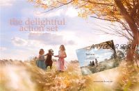 [Ittybitty] Экшены для Photoshop Bitty Delightful Action Set