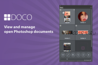 [Сreativedo] Панель для фотошоп. Doco Photoshop documents panel
