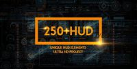 [Videohive] 250 HUD Наука / 250 HUD SCI-FI (Prometheus_)