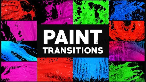 [Videohive] Paint Transitions | After Effects (VFXgenerator)