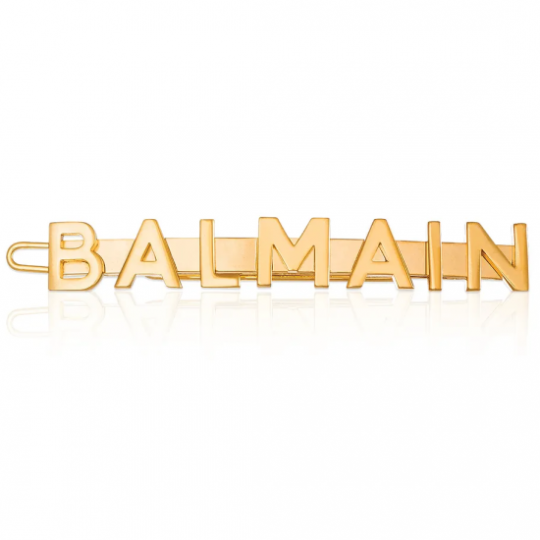 Balmain Hair Couture Заколка для волос в виде фирменного логотипа Лимитированная коллекция