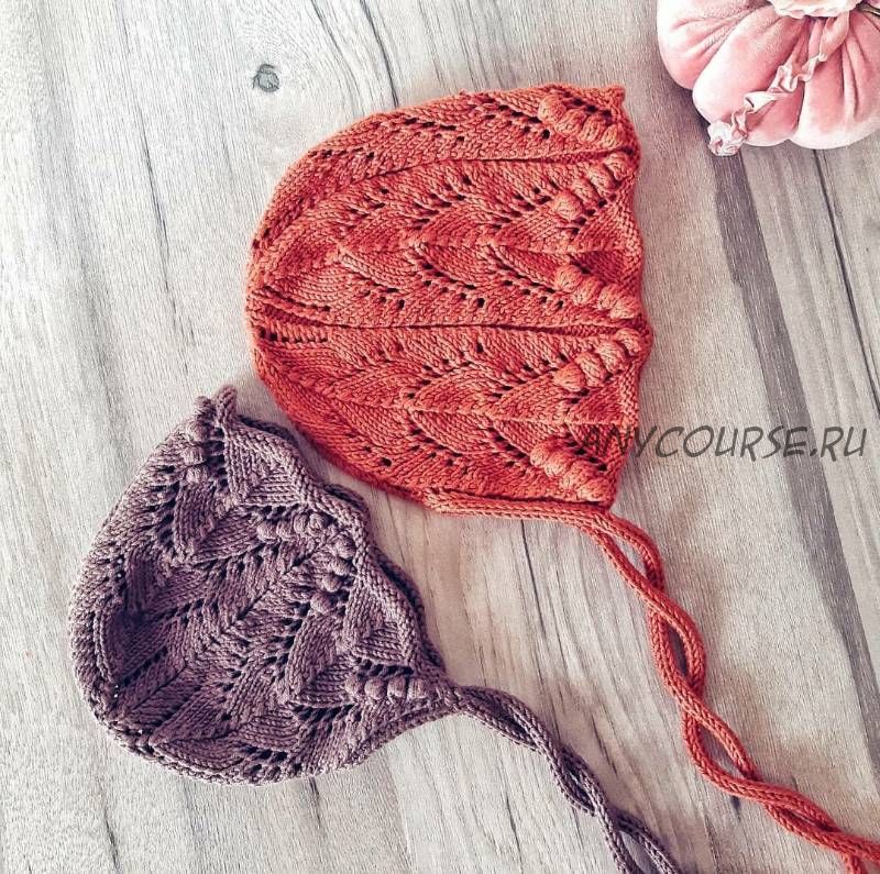 Детский чепчик «Amely bonnet» (baby_knitted_dreams)