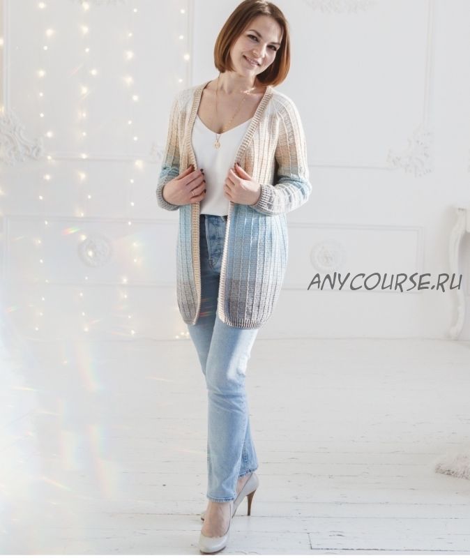 Кардиган Simple lines (annvi_knits)