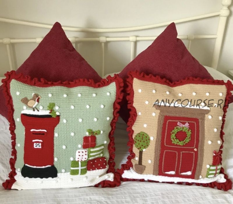 Рождественские подушки Christmas Cushion (Kate Eastwood)