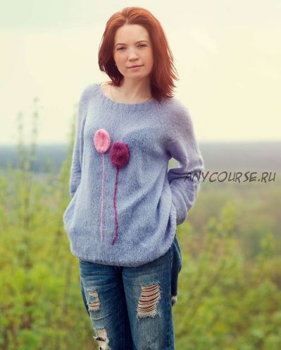 Взрослый свитер «Balloons sweater» (Елена Крупнова)