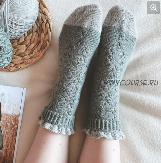 [By Annike] Носки Anemone socks (Анна Журавлева)