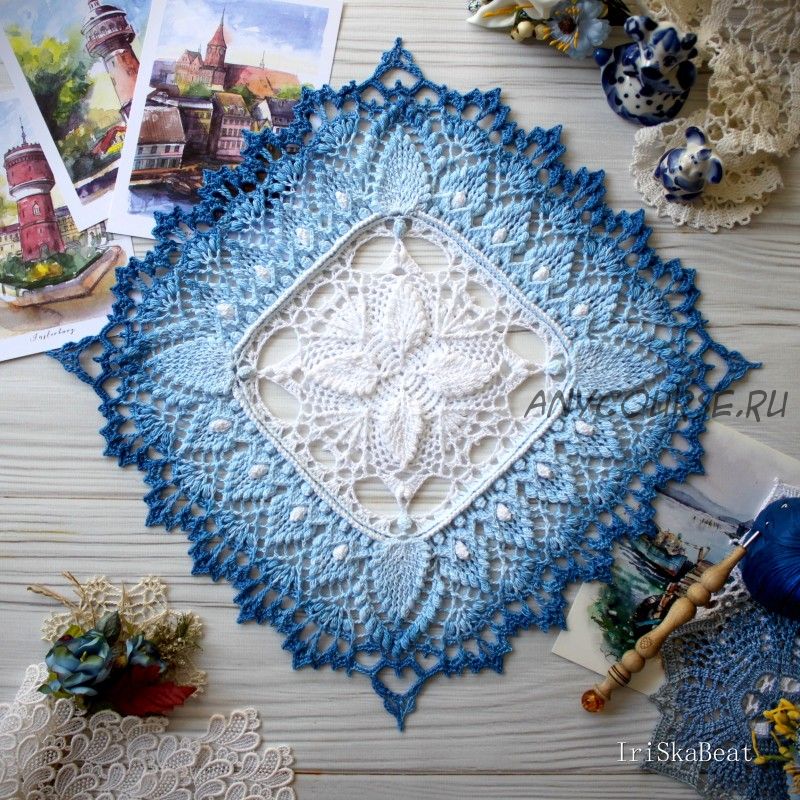 [IriSkaBeat doilies] Салфетка Queen (Ирина Малеева)