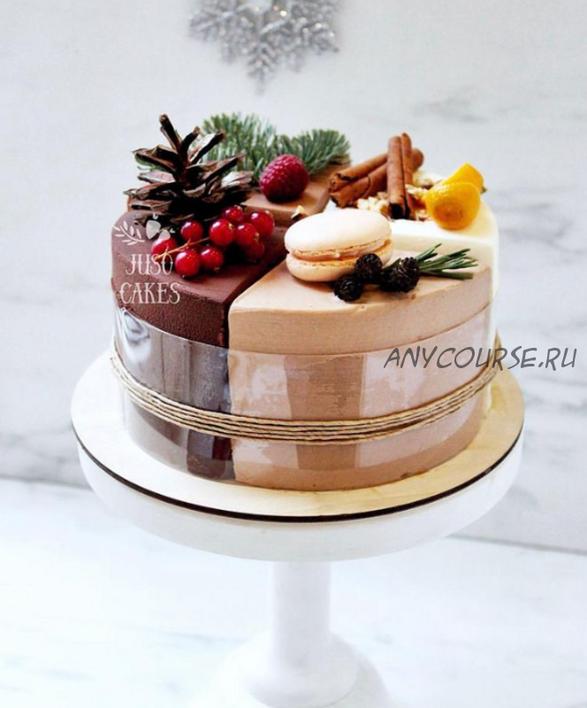 [Juso Cakes] 3 новых торта: Медово-лимонный, Корично-карамельный, Кофейно-малиновый