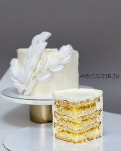 [Make Cake] Торт «Миндаль - Апельсин» (Анастасия Лазарева)