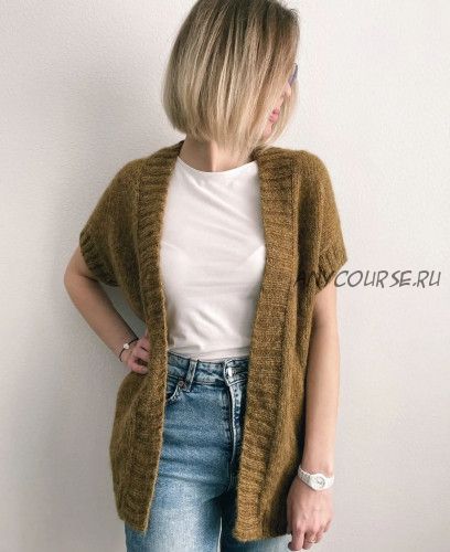 [miss_knitochka] Жилет «Comfort vest» (Вера Павлюк)