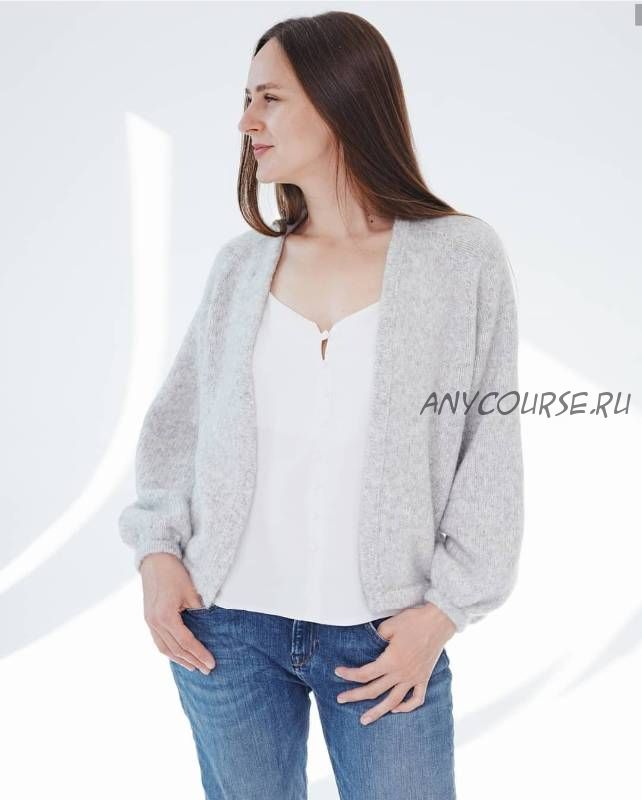 [sopot_knit] Кардиган «Perfect bomber» (Анна Сопот)