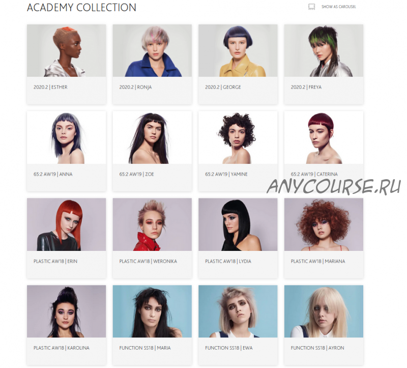 [Vidal Sassoon] Academy Collection
