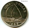 Бермудские острова 1 доллар 1988