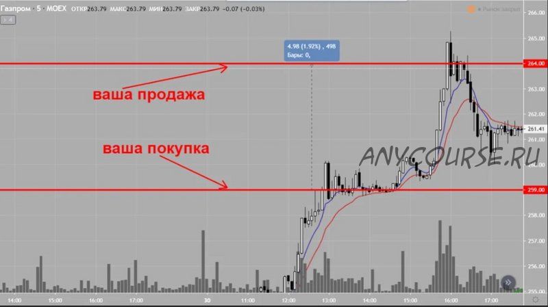 Торговля крупных игроков или трейдинг без убытка (Сергей Быков)