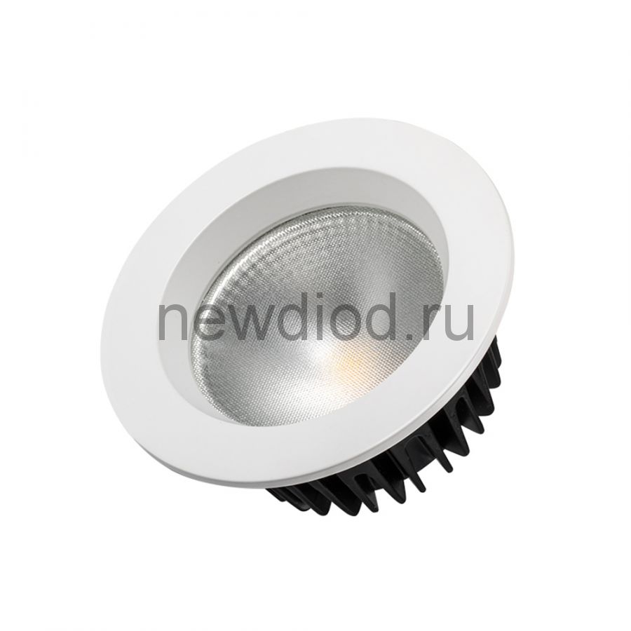 Светодиодный светильник LTD-105WH-FROST-9W Day White 110deg (IP44 Металл, 3 года) Arlight