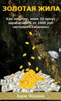 «Золотая жила» или как новичку имея 20 минут зарабатывать от 1000 рублей (Анна Фокина)